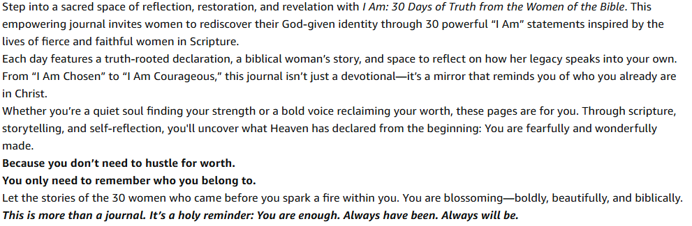 God Says I'm Enough, So Ya'll Can Relax