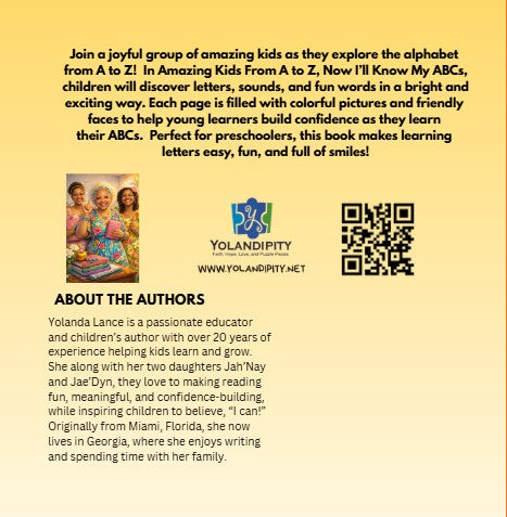 Amazing Kids From A to Z, Now I’ll Know My ABCs