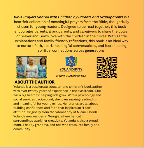 Bible Prayers Shared with Chilldren by Parents and Grandparents