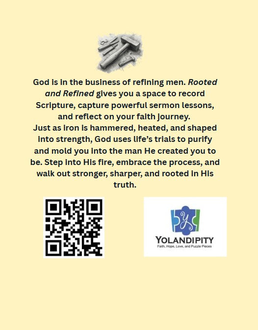 Rooted and Refined: Men's Church Note Journal