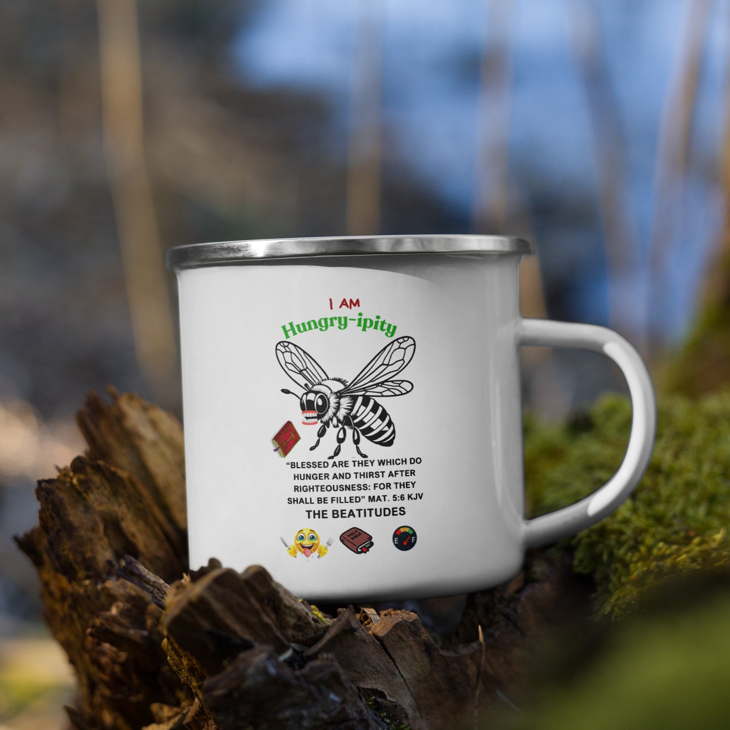 Enamel Mug-"Hungry-ipity" Color