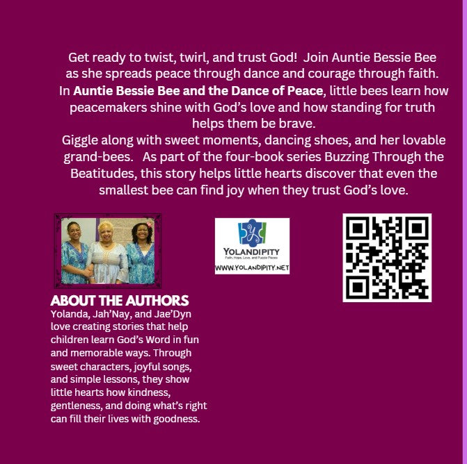 Auntie Bessie Bee and the Dance of Peace (Buzzing Through the Beatitudes)