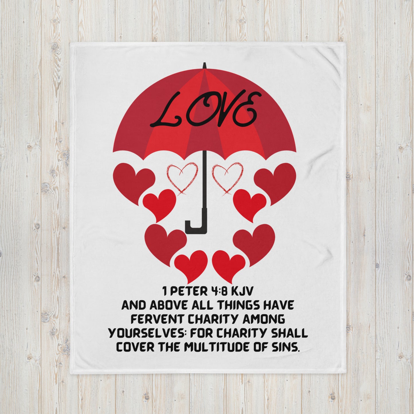 Throw Blanket-Love Covers