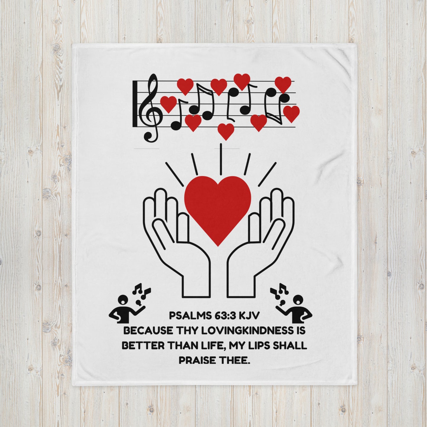 Throw Blanket-Love Praise