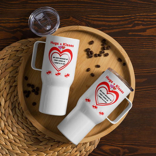 Travel mug with a handle-Love Series