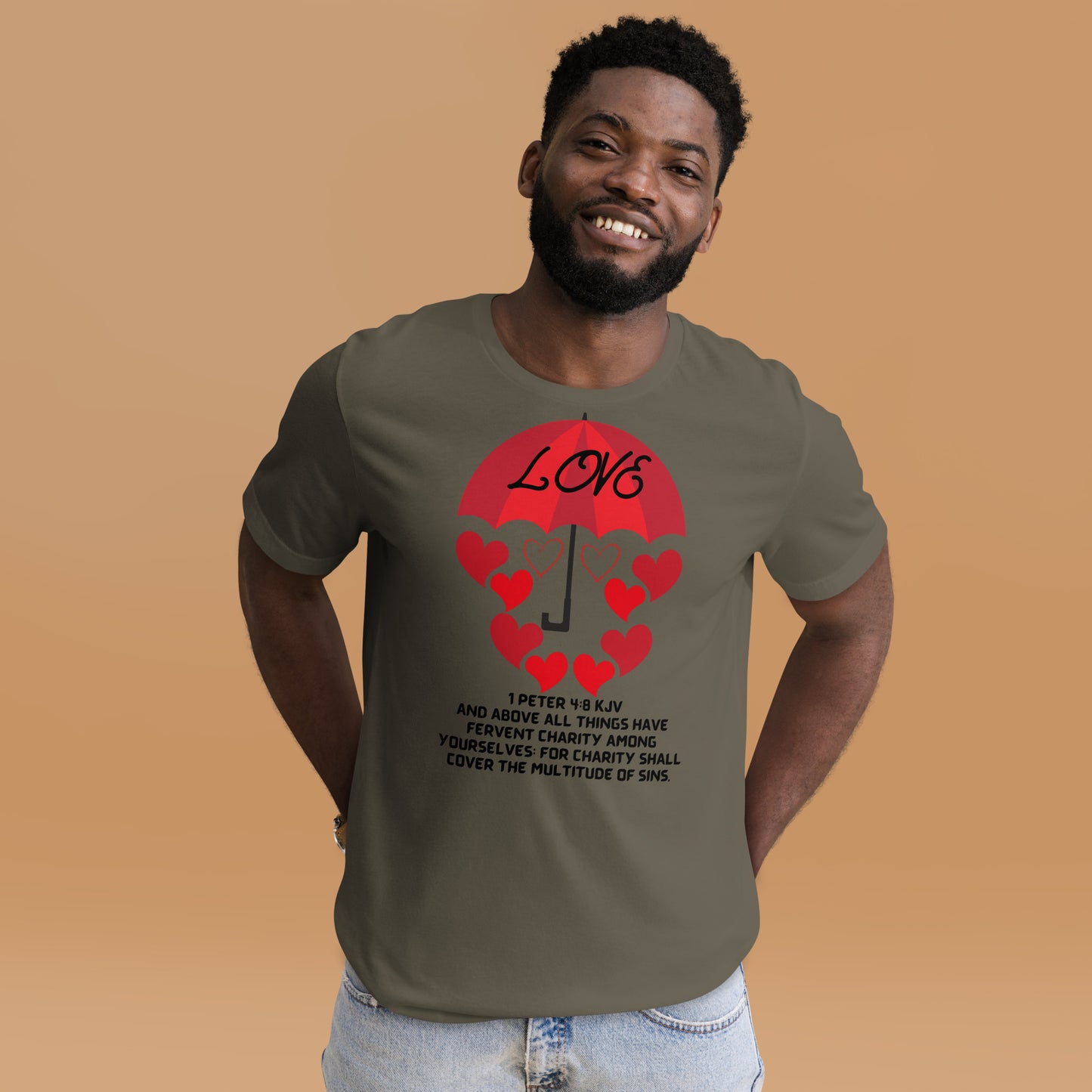 Unisex t-shirt-LOVE COVERS