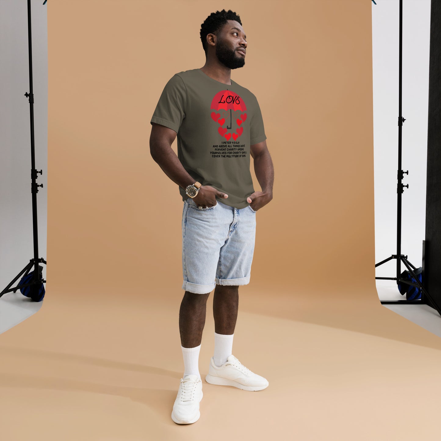 Unisex t-shirt-LOVE COVERS