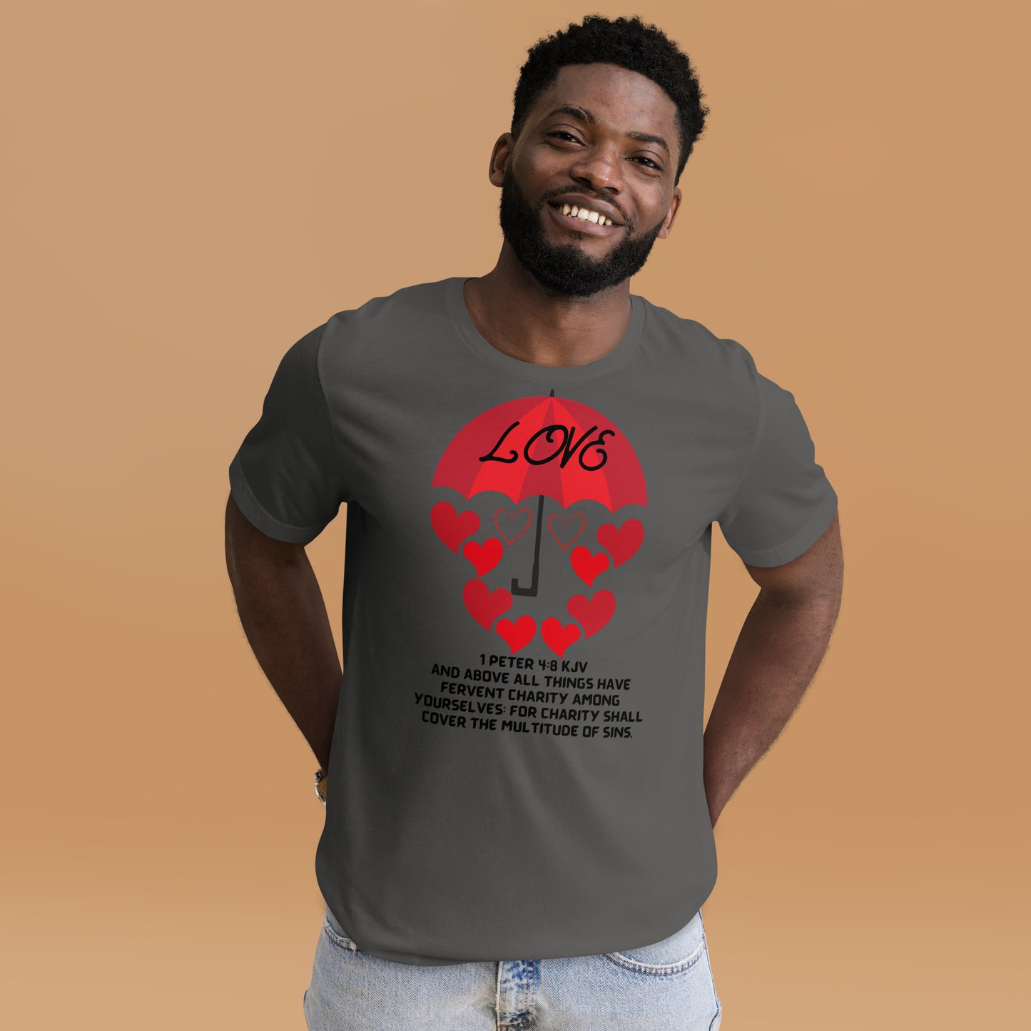 Unisex t-shirt-LOVE COVERS