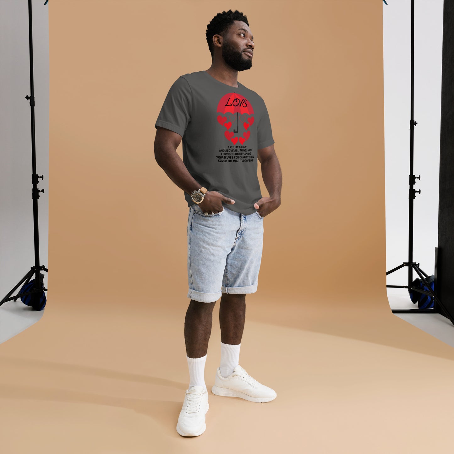 Unisex t-shirt-LOVE COVERS