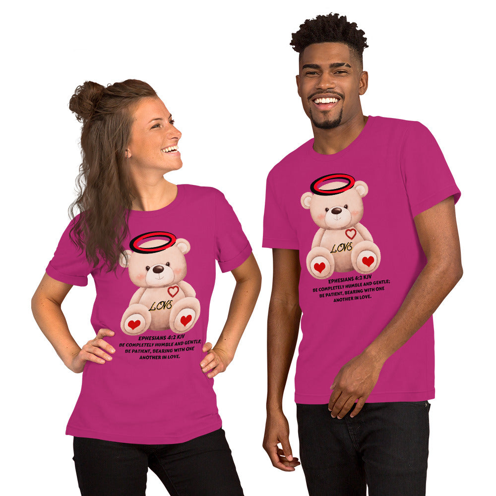 Unisex t-shirt-Love Bear