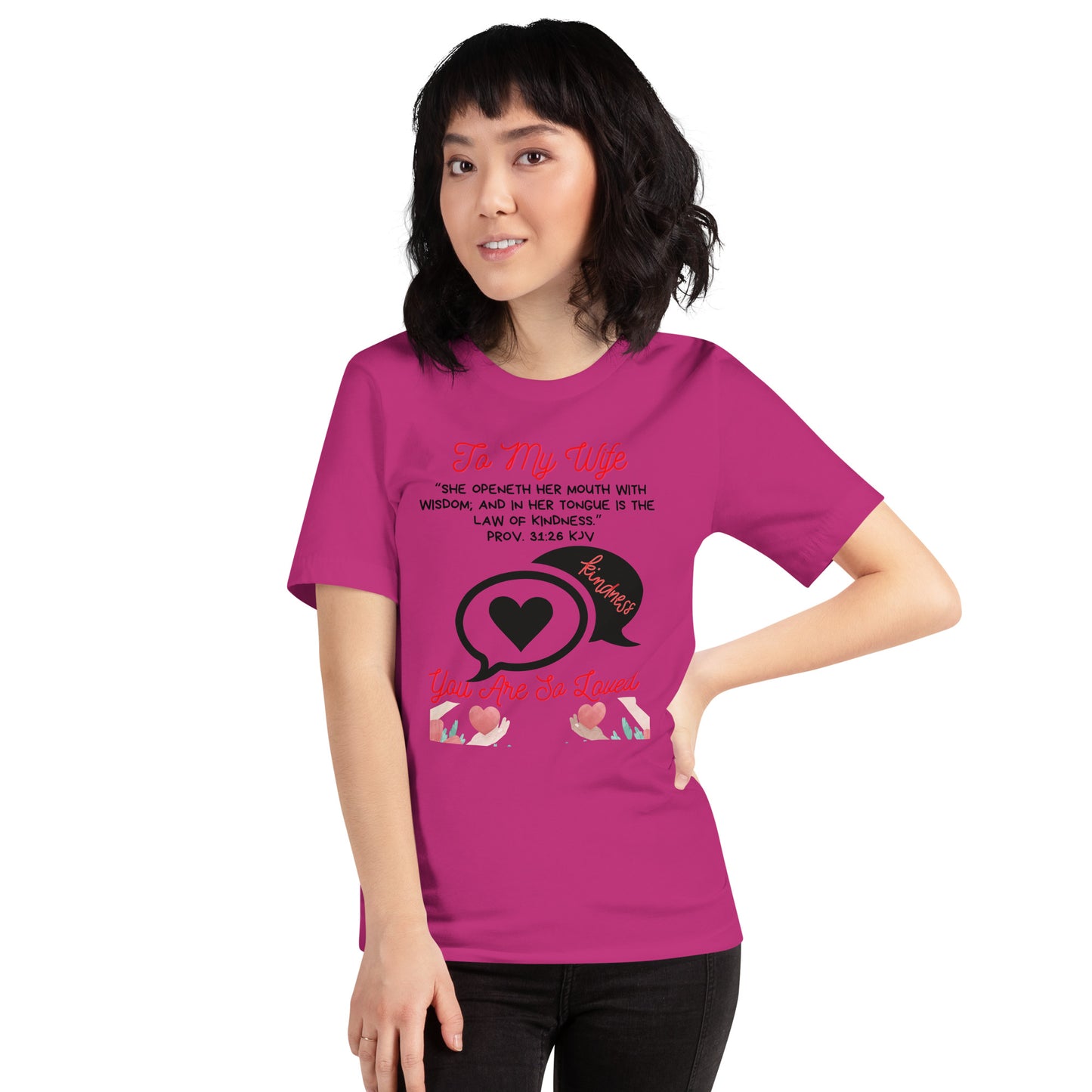 To My Wife- "Kindness" Unisex t-shirt