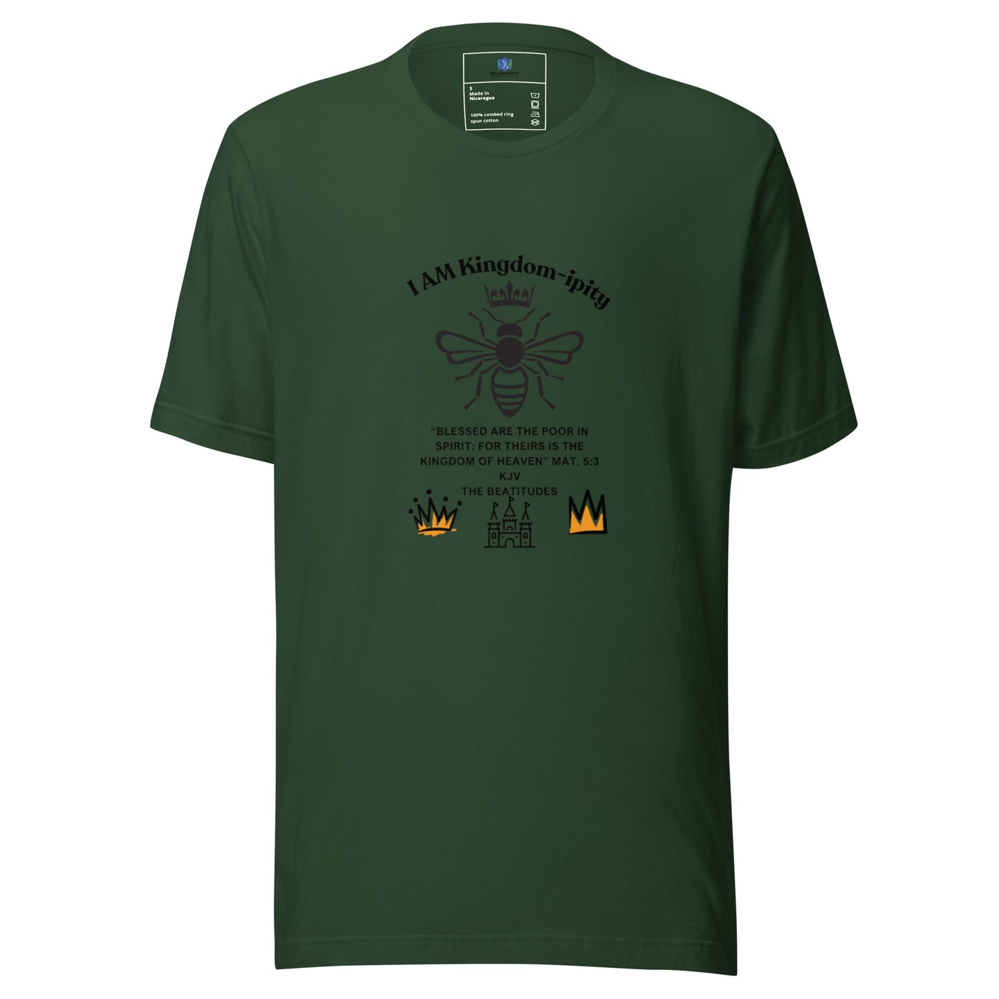 Unisex t-shirt "I AM Kingdom-ipity" Color II