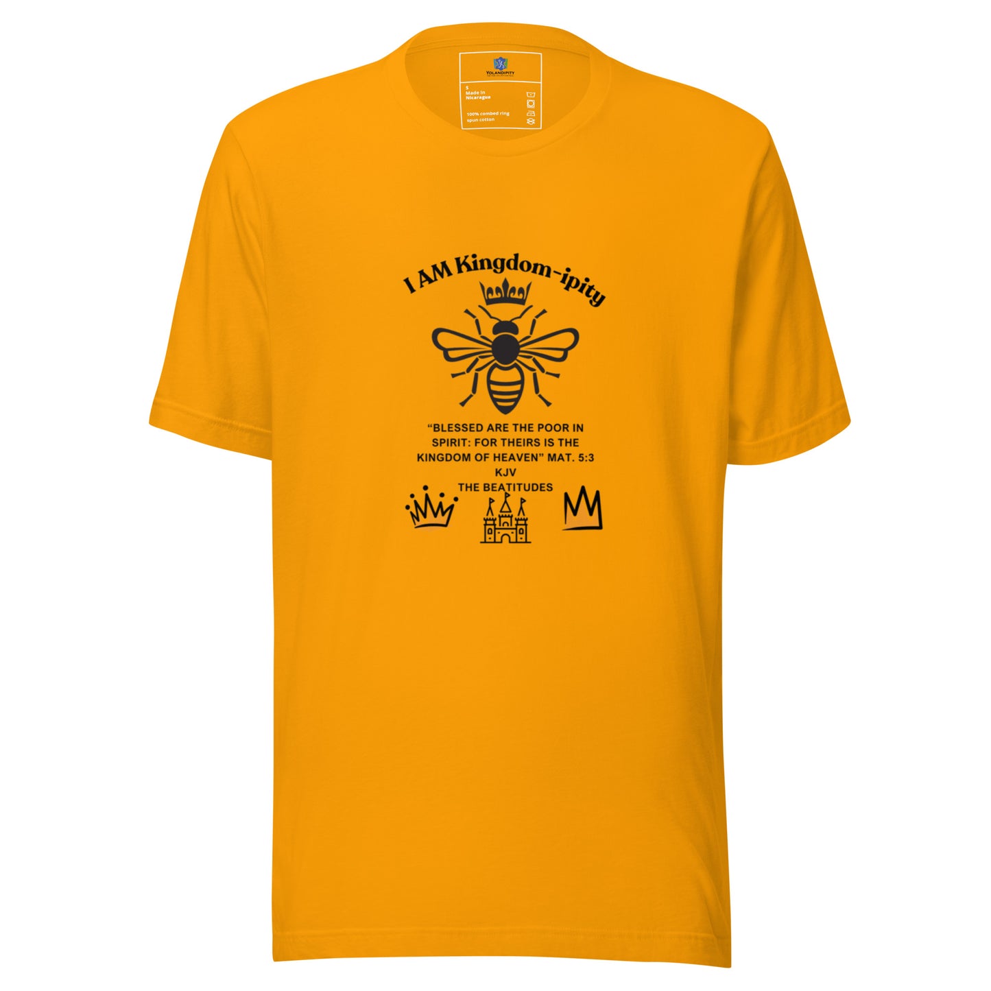 Unisex t-shirt "I AM Kingdom-ipity" Color II