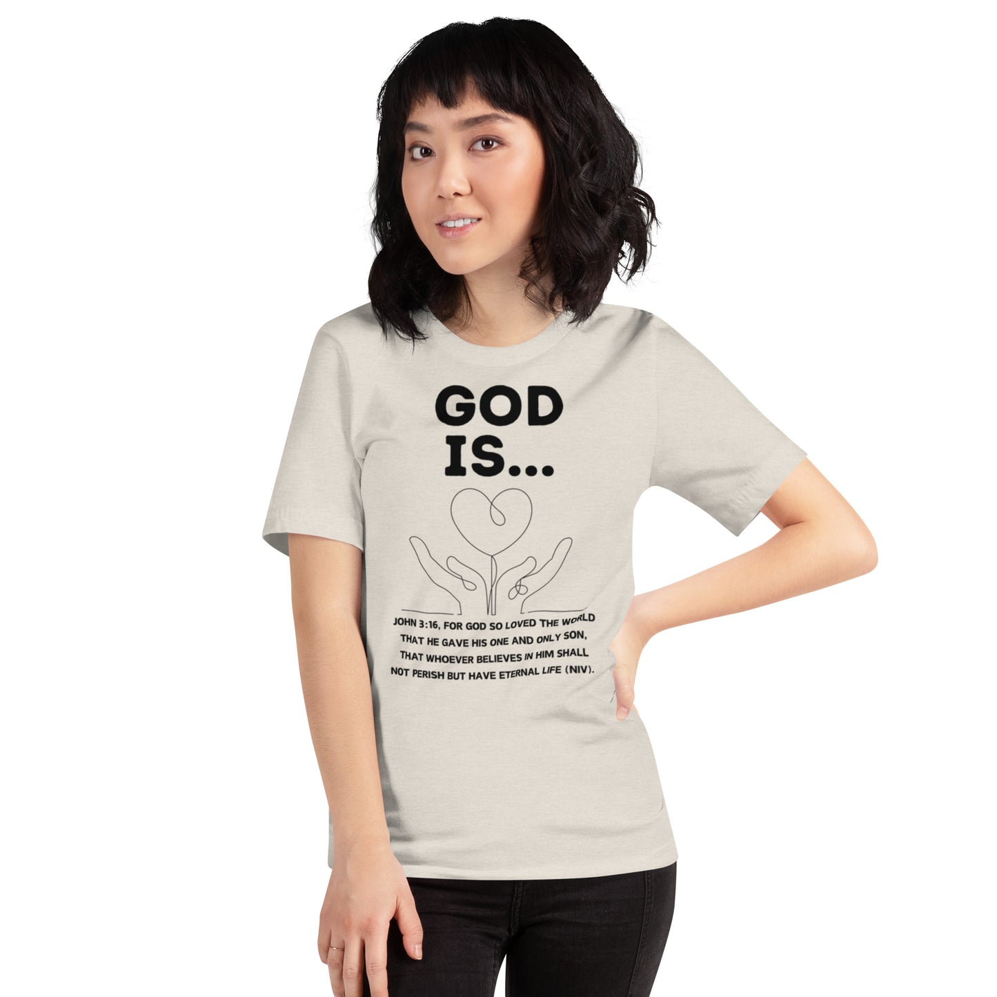God is Love Unisex t-shirt