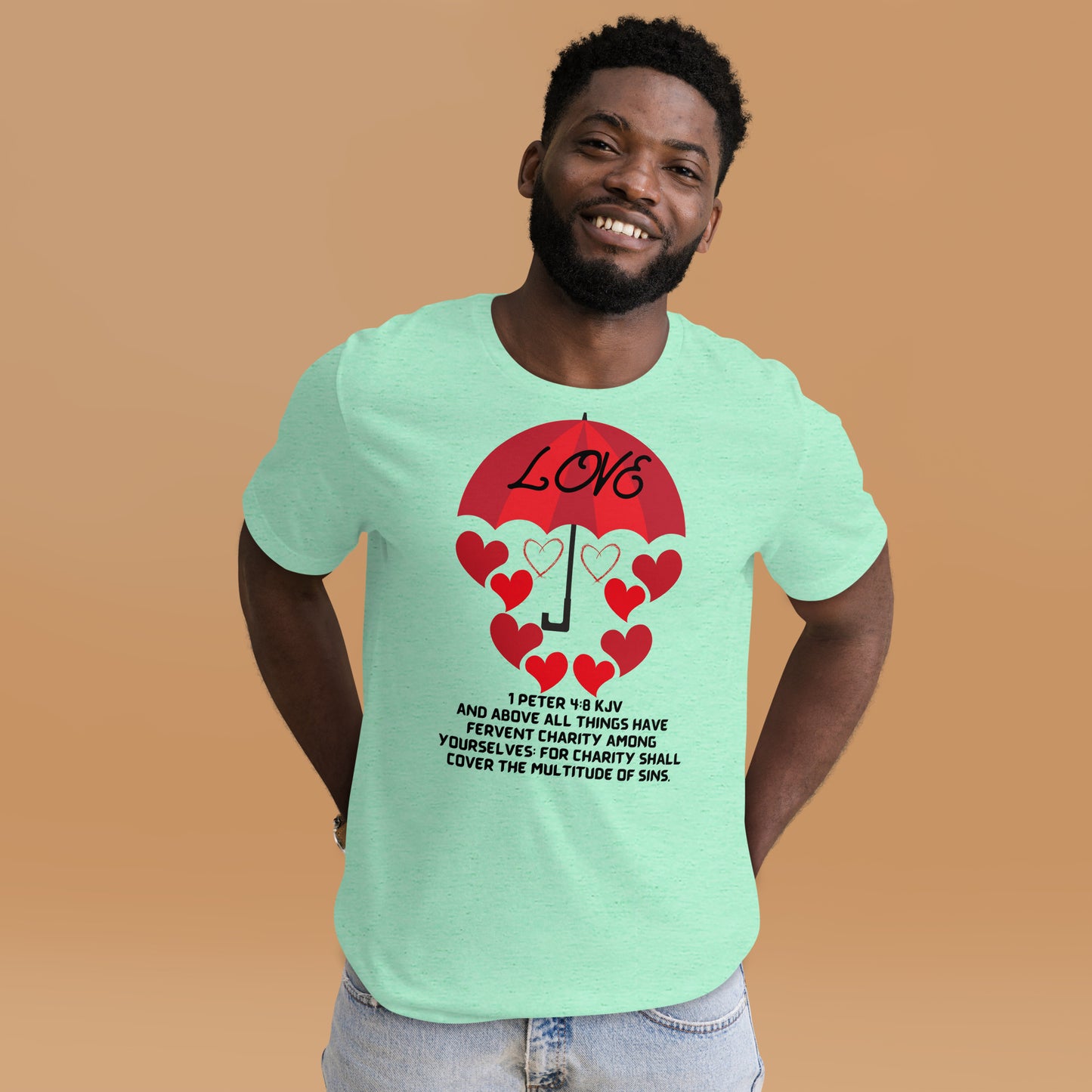 Unisex t-shirt-LOVE COVERS