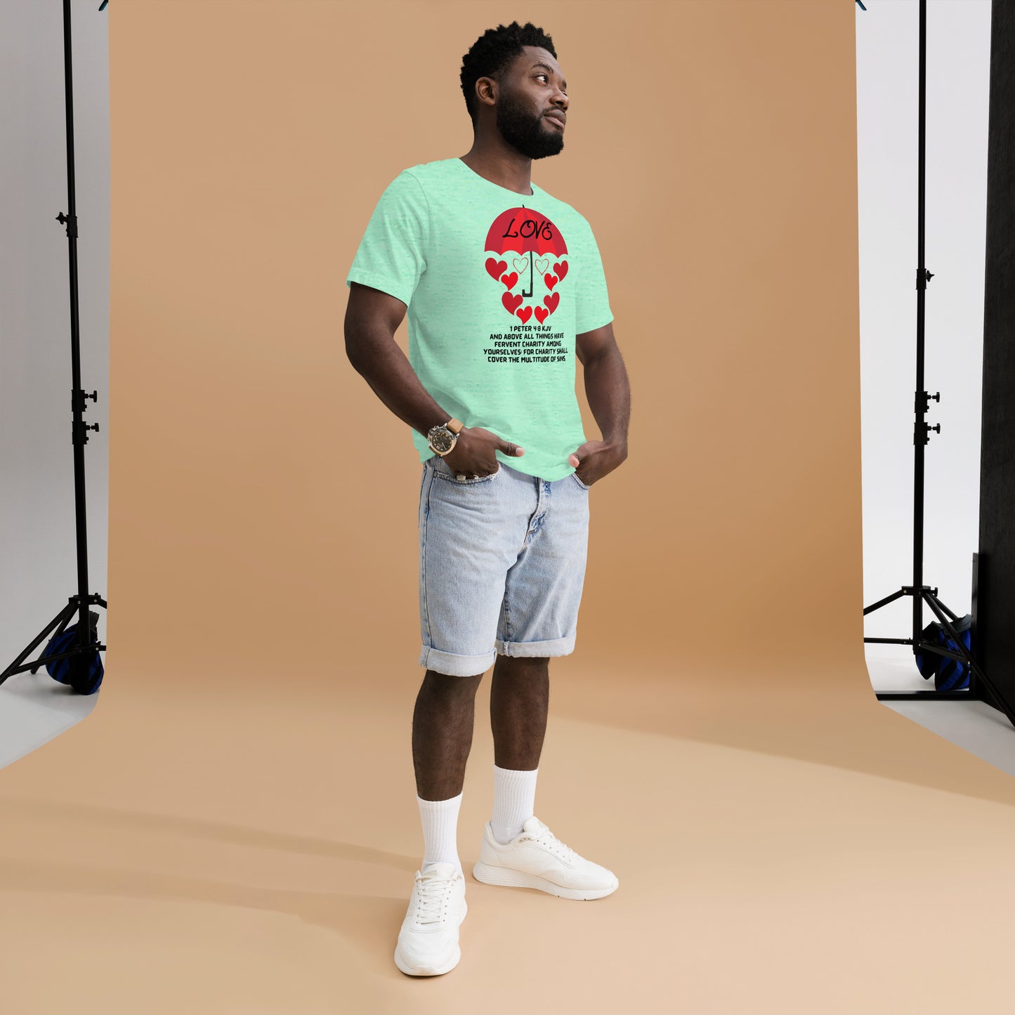 Unisex t-shirt-LOVE COVERS