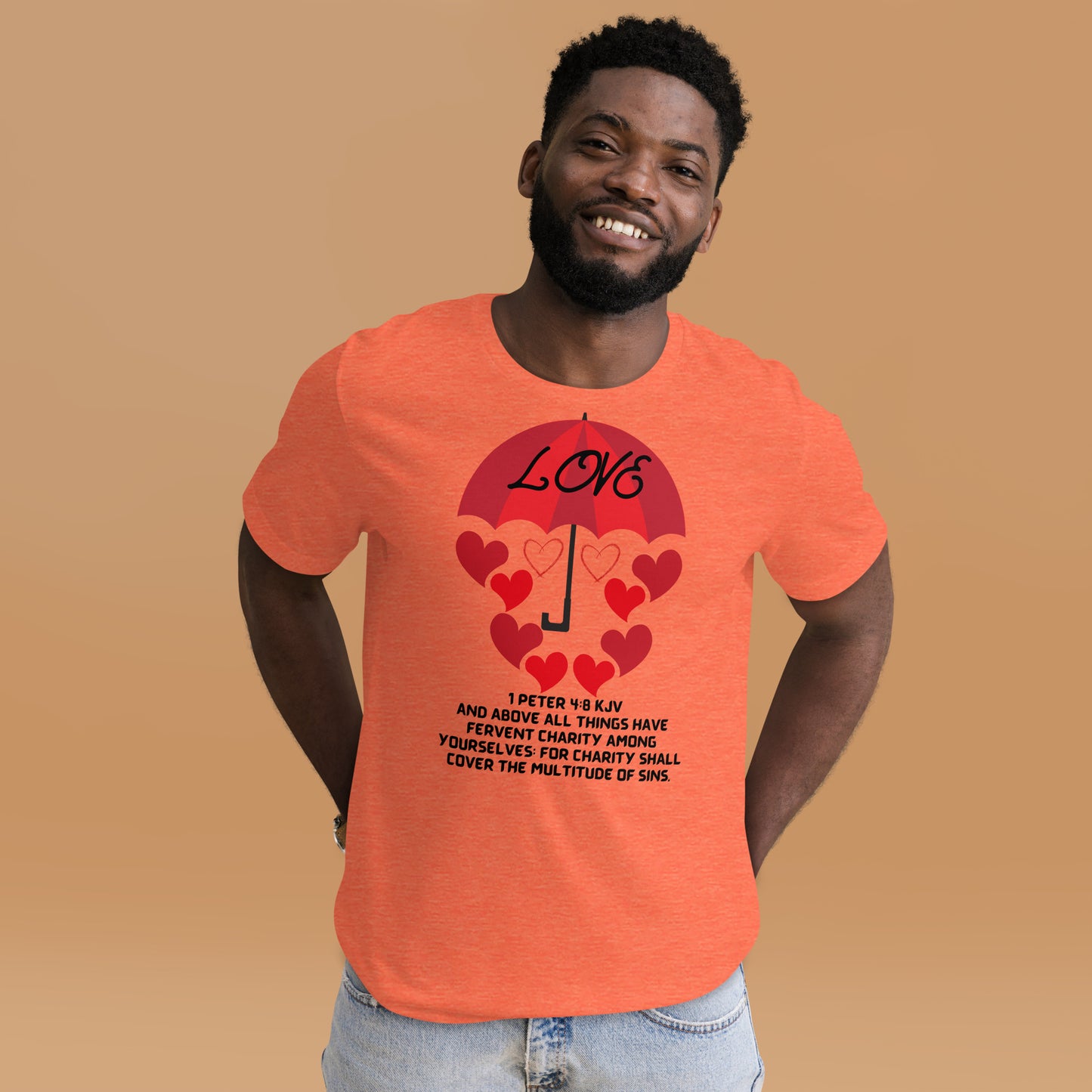 Unisex t-shirt-LOVE COVERS