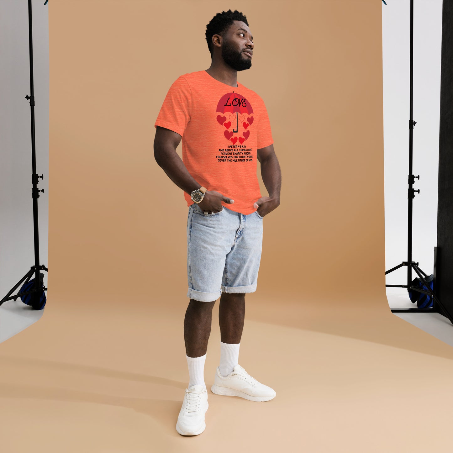 Unisex t-shirt-LOVE COVERS