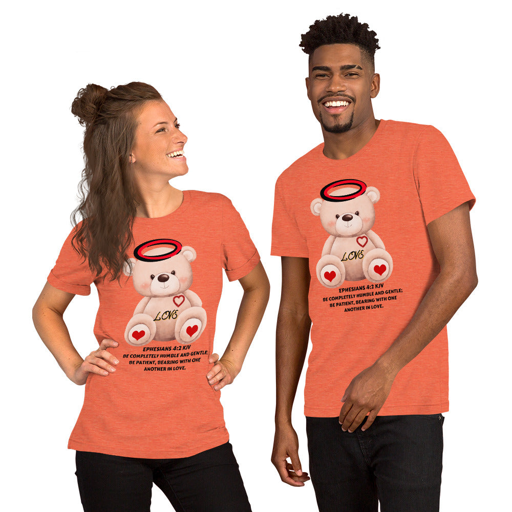 Unisex t-shirt-Love Bear