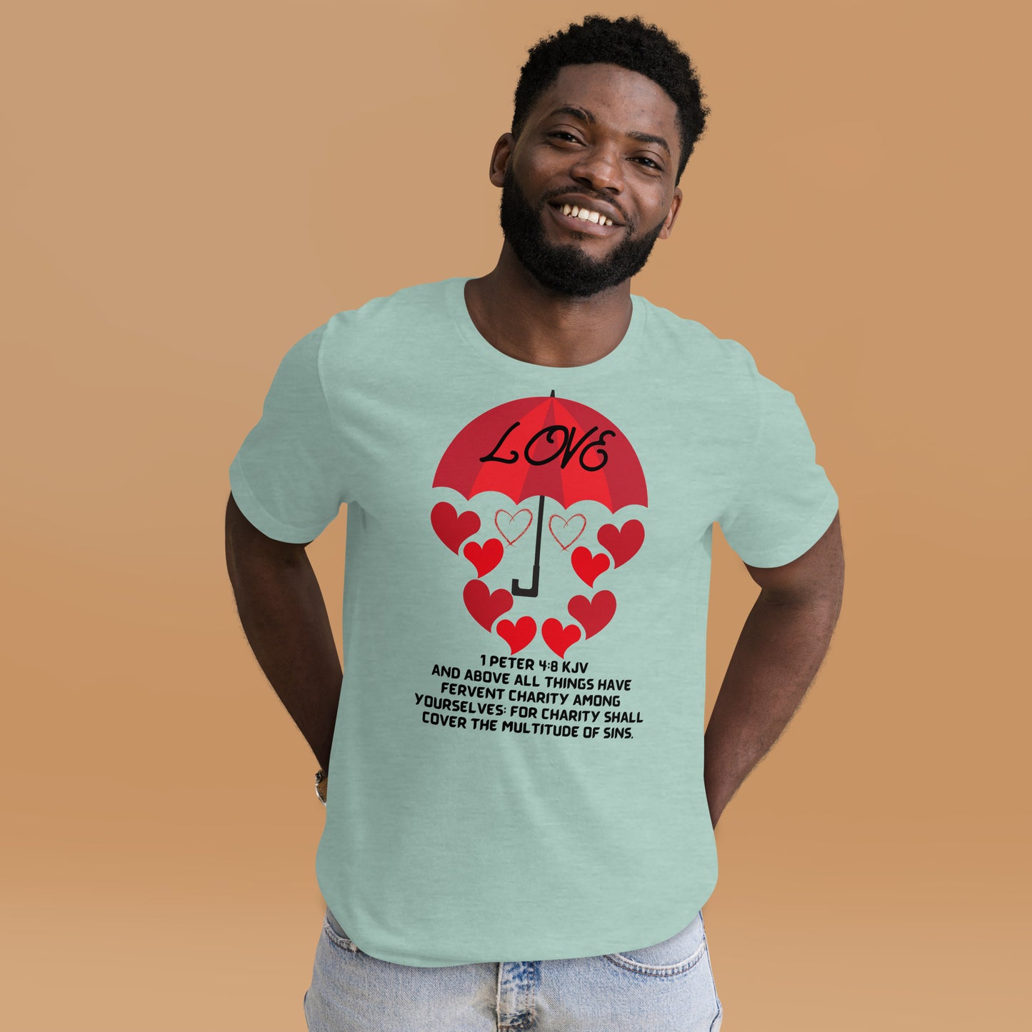 Unisex t-shirt-LOVE COVERS