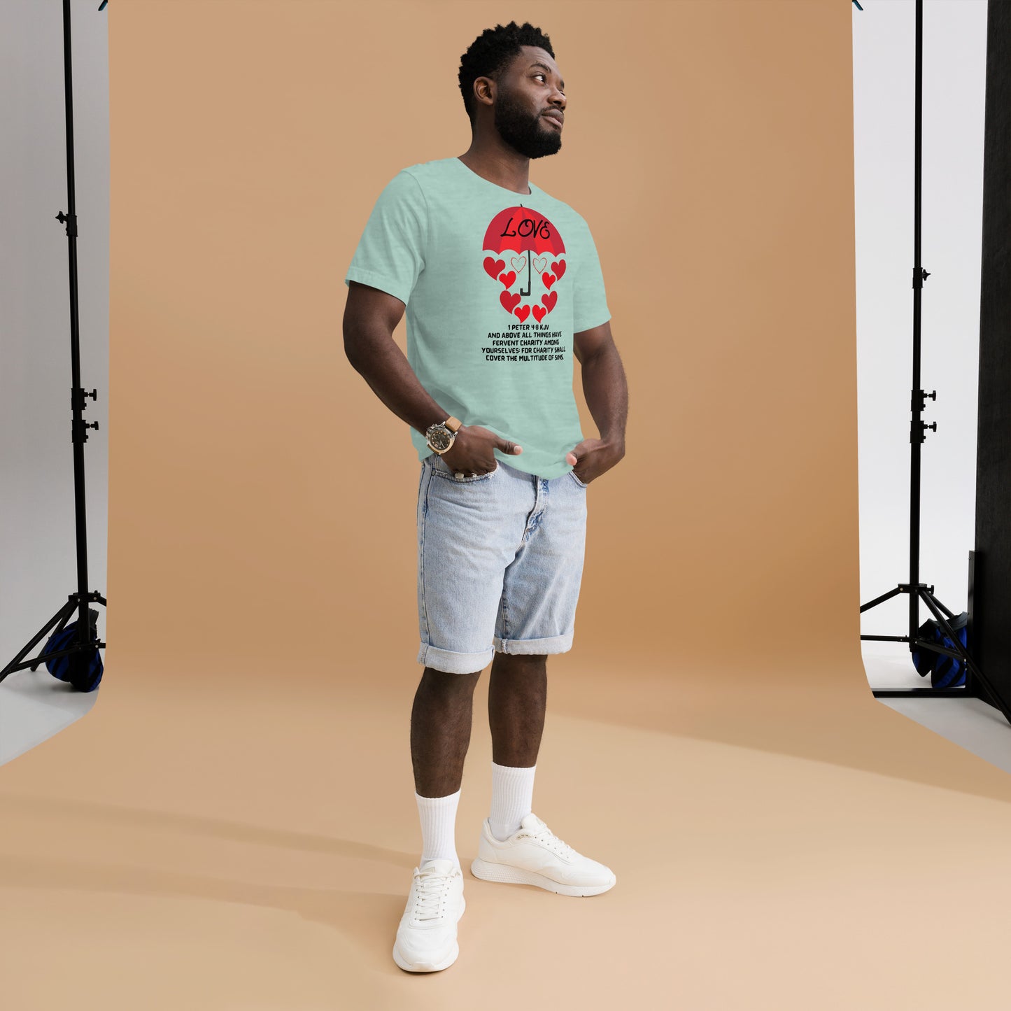 Unisex t-shirt-LOVE COVERS