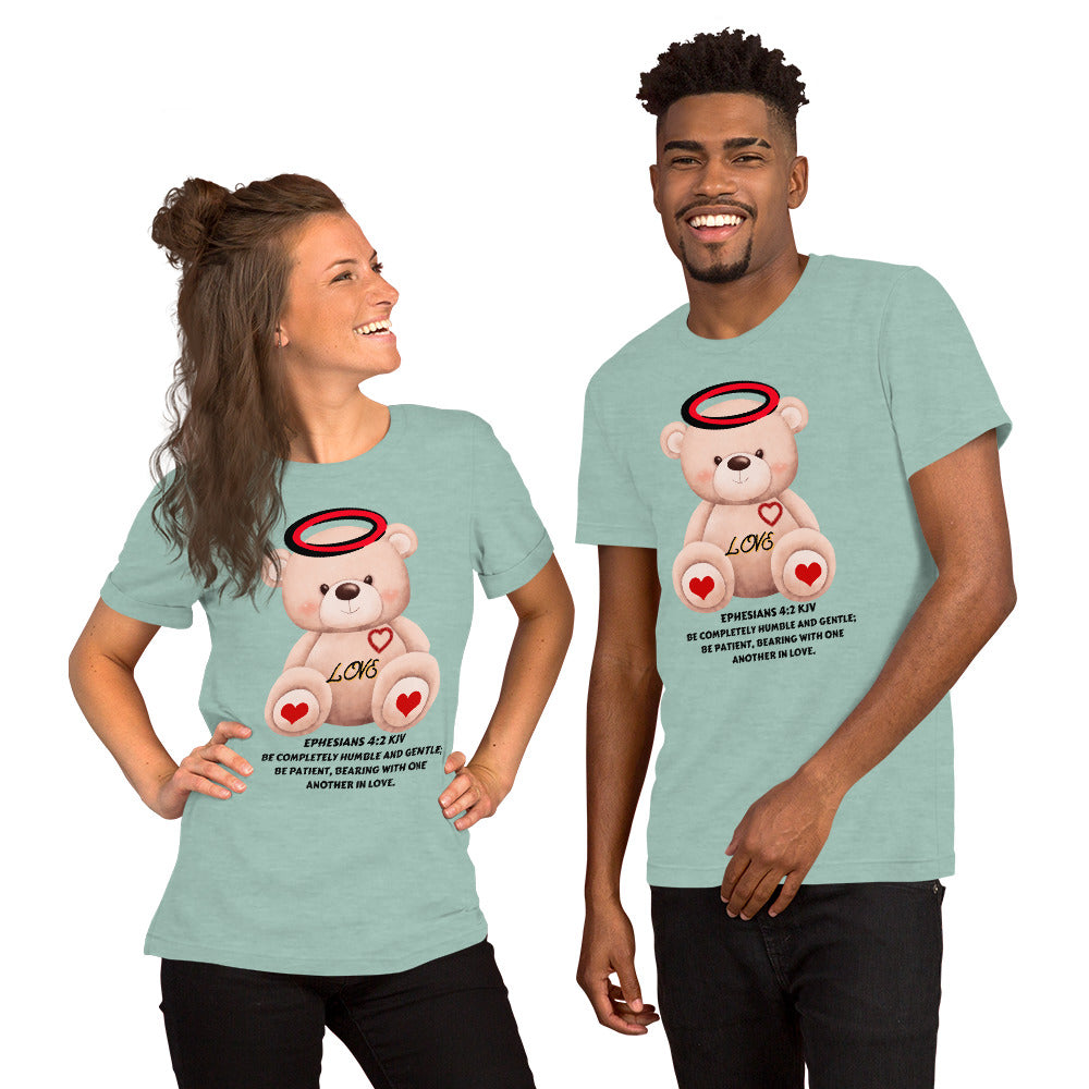 Unisex t-shirt-Love Bear
