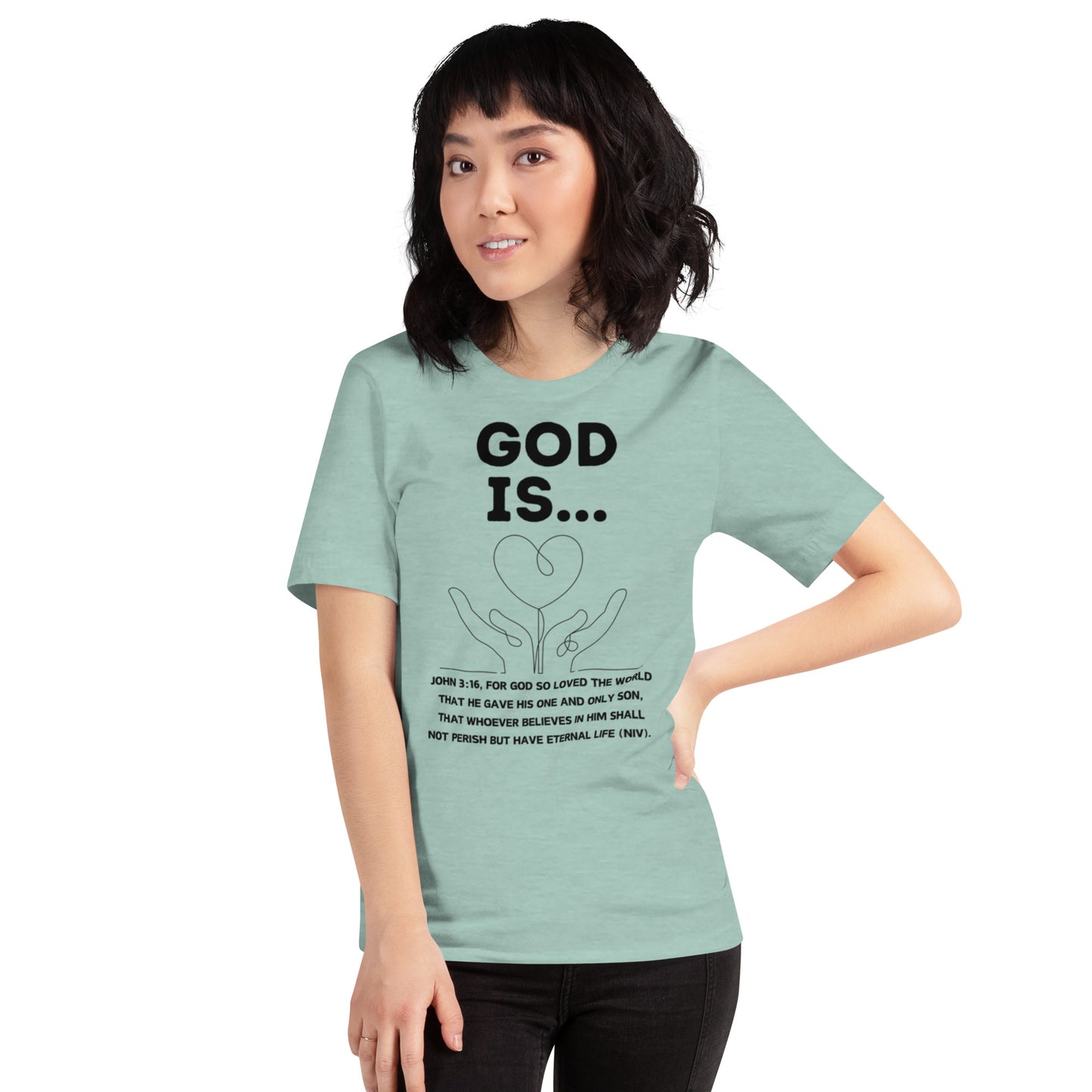 God is Love Unisex t-shirt