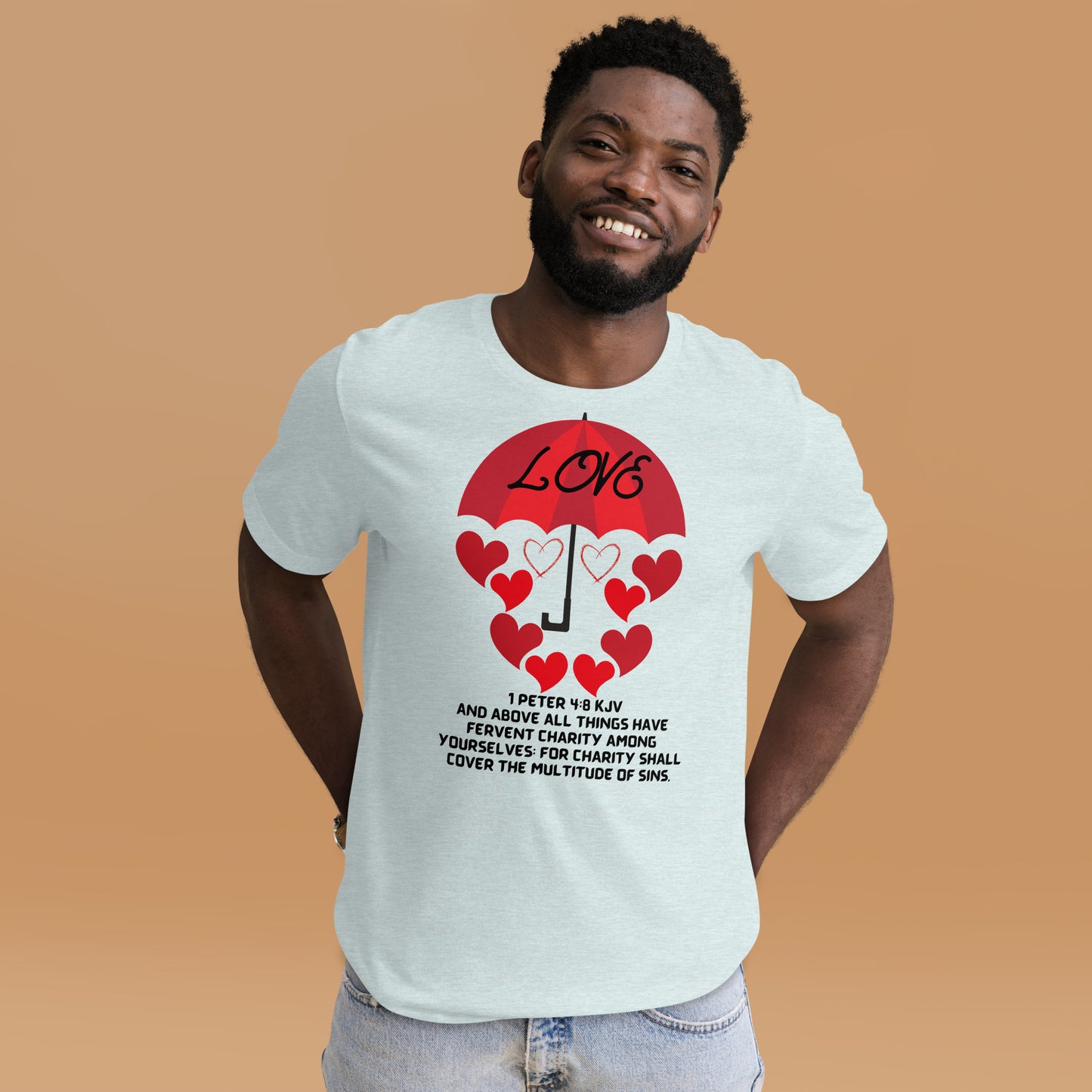 Unisex t-shirt-LOVE COVERS