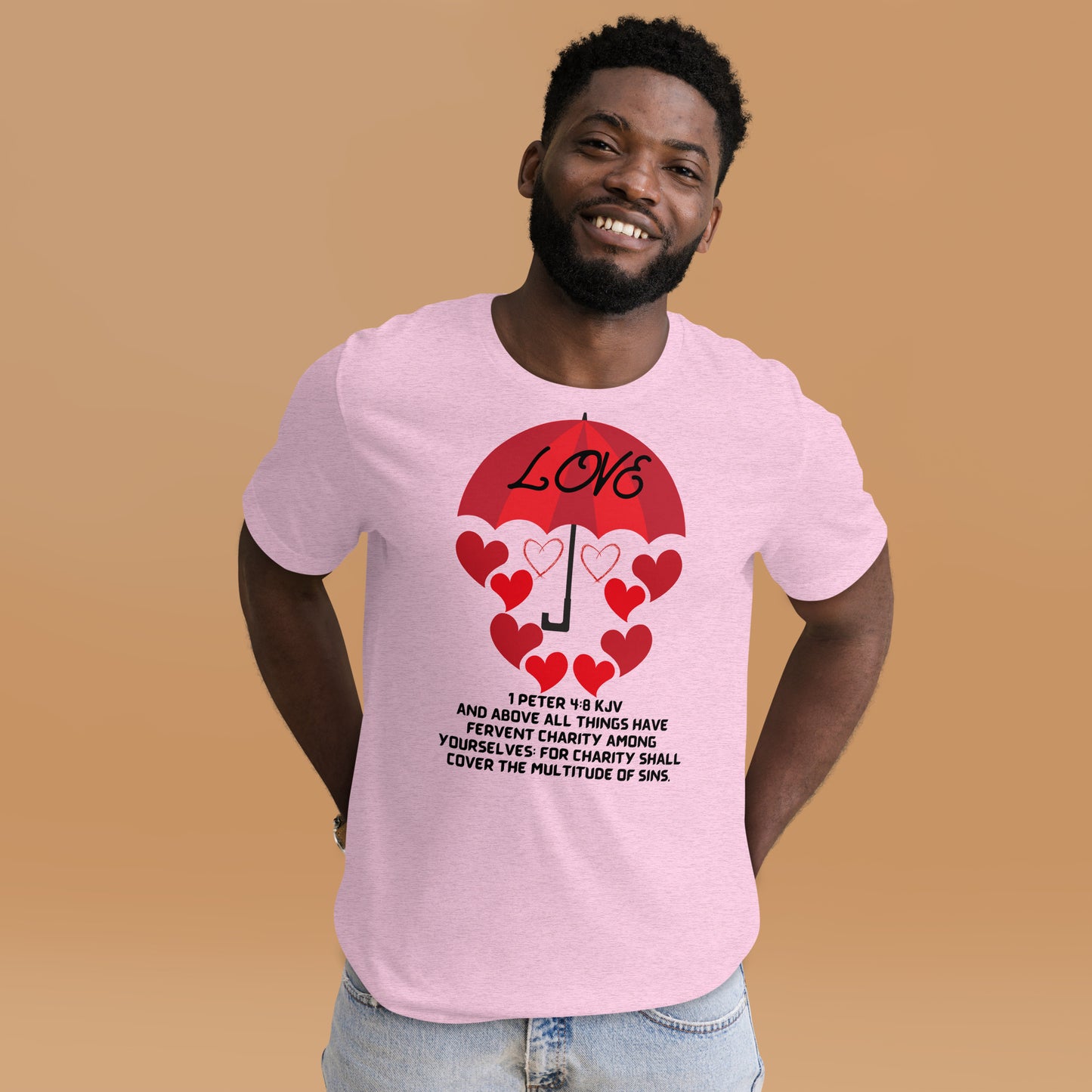 Unisex t-shirt-LOVE COVERS