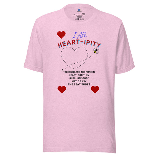 Unisex t-shirt "I AM Heart-ipity" Color II