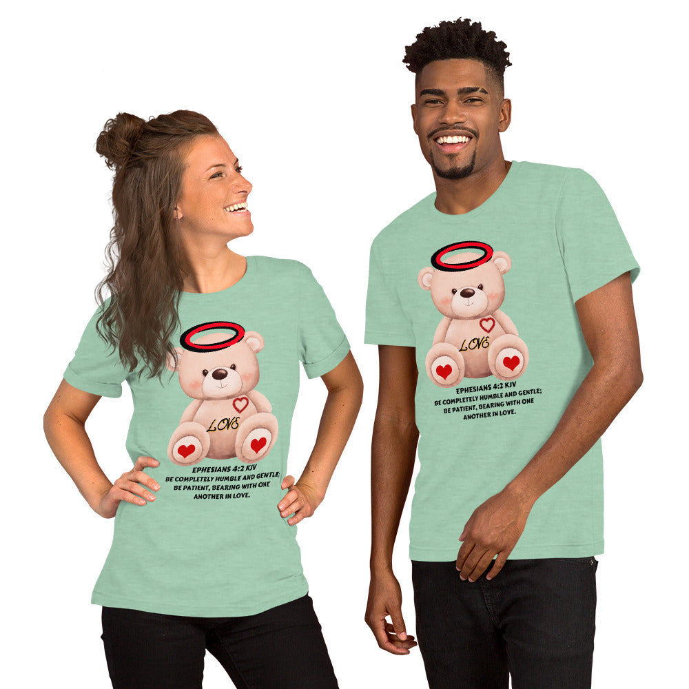 Unisex t-shirt-Love Bear