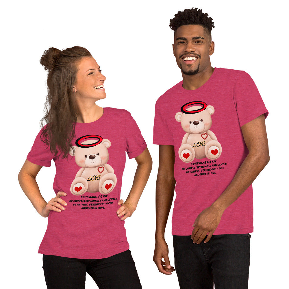 Unisex t-shirt-Love Bear