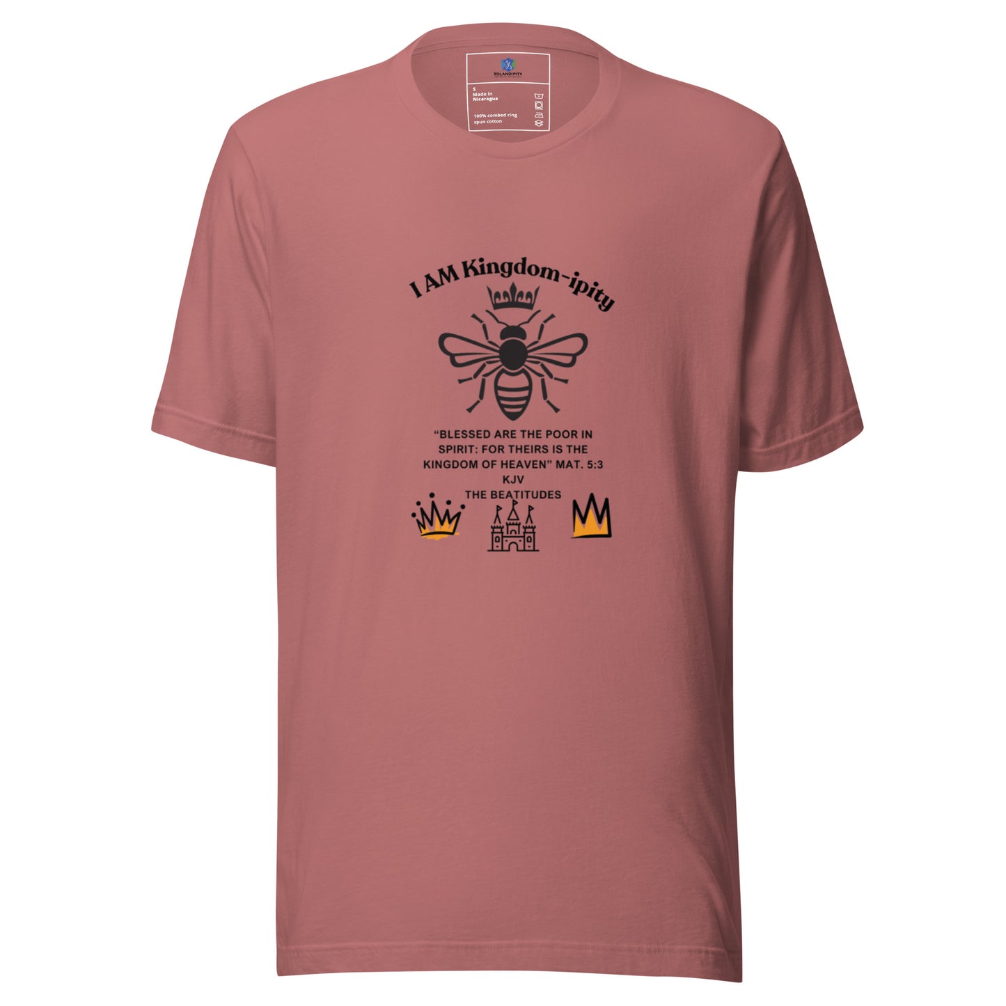 Unisex t-shirt "I AM Kingdom-ipity" Color II