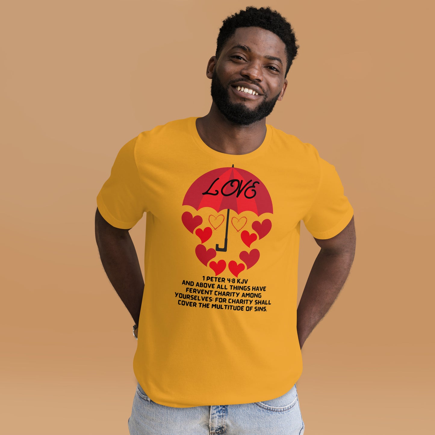 Unisex t-shirt-LOVE COVERS