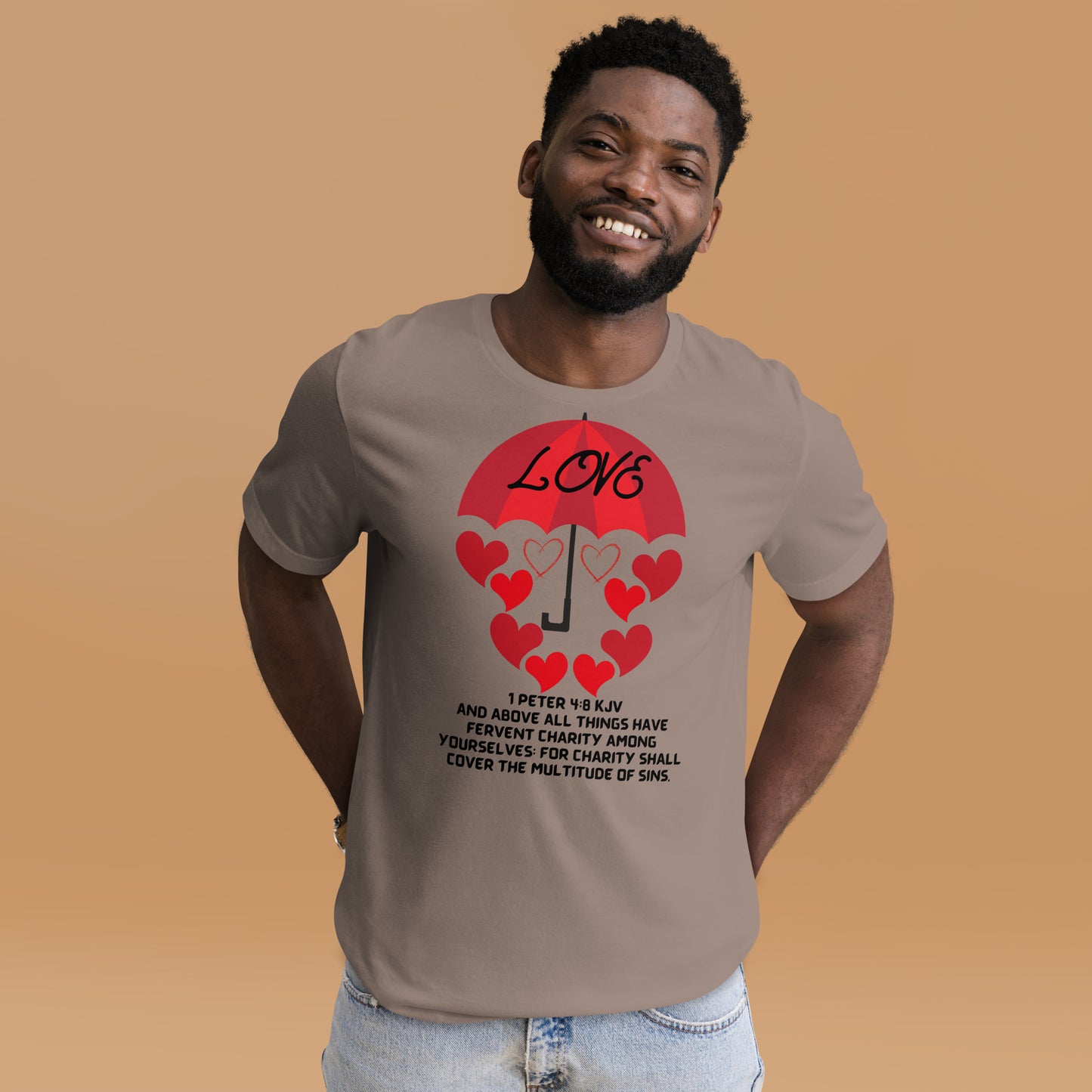 Unisex t-shirt-LOVE COVERS