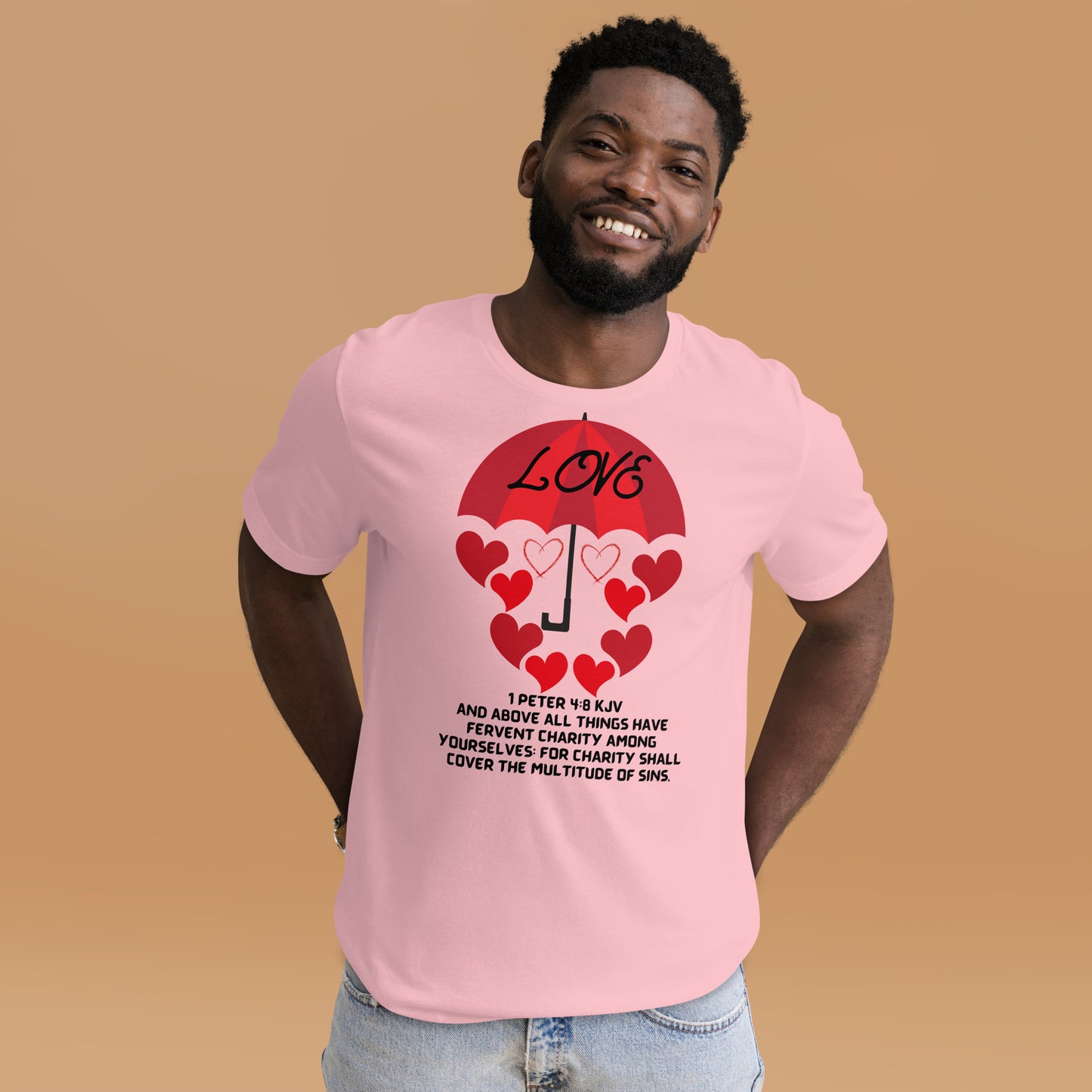 Unisex t-shirt-LOVE COVERS