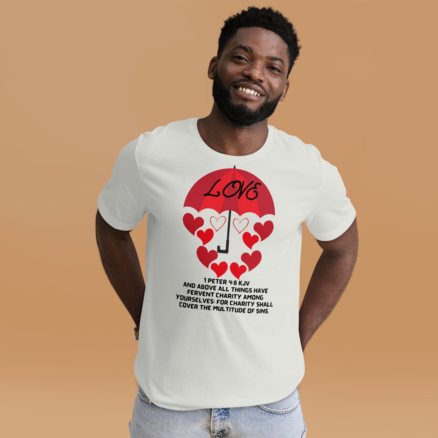 Unisex t-shirt-LOVE COVERS