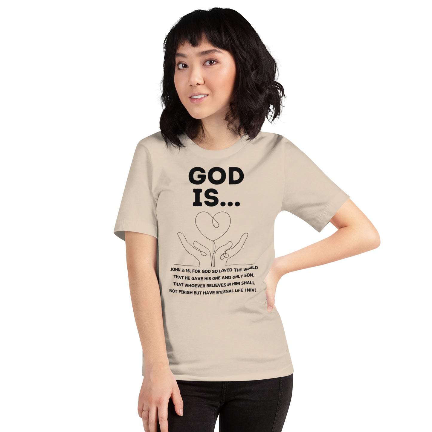 God is Love Unisex t-shirt