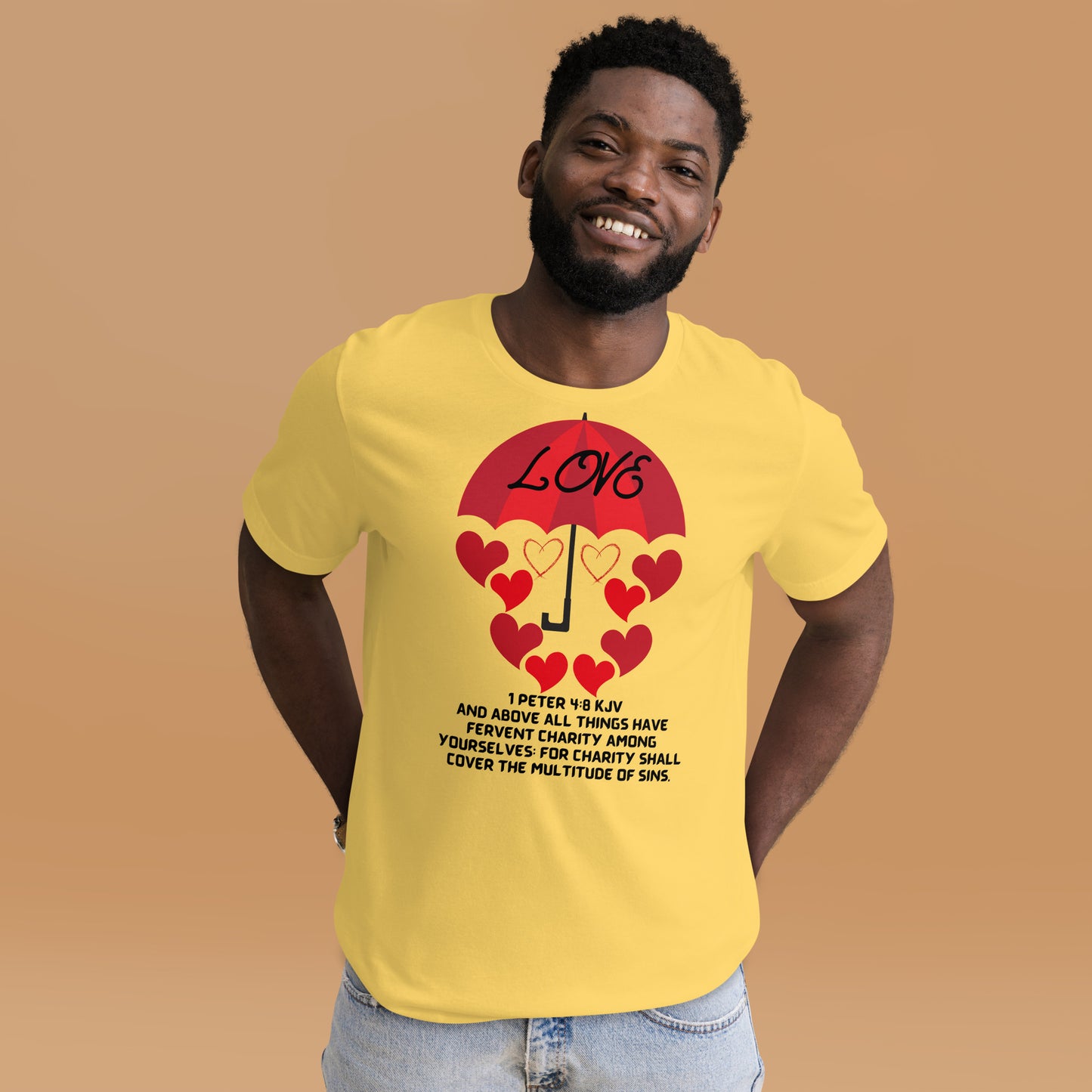Unisex t-shirt-LOVE COVERS