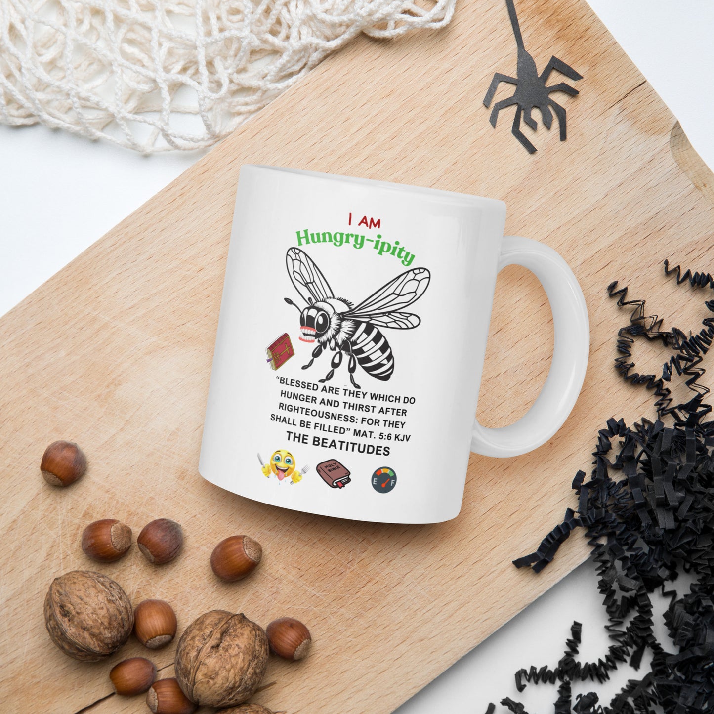 "I AM Hungry-ipity" Color Coffee Mug