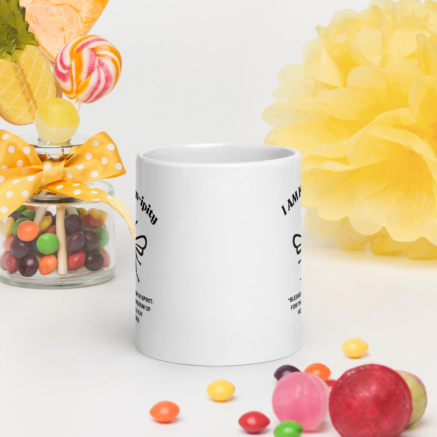 "I AM Kingdom-ipity" Coffee Mug B/W