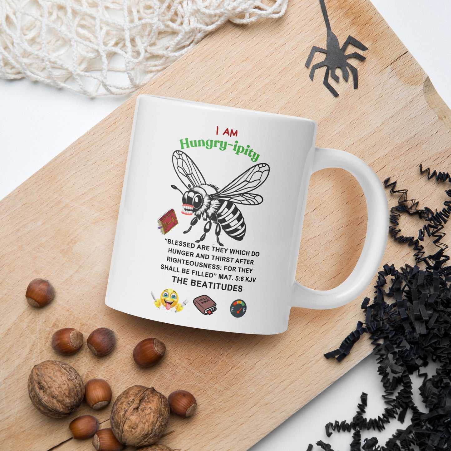 "I AM Hungry-ipity" Color Coffee Mug