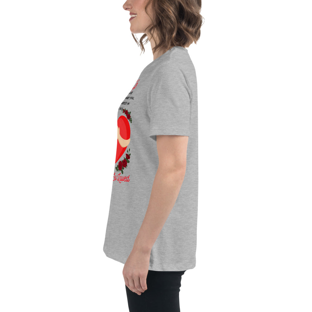 To My Wife- "Hugs" Women's Relaxed T-Shirt