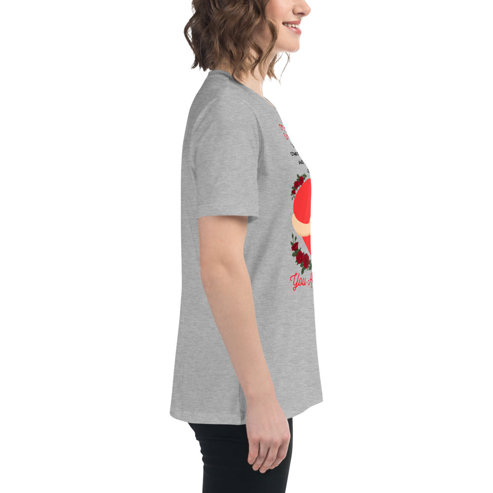 To My Wife- "Hugs" Women's Relaxed T-Shirt