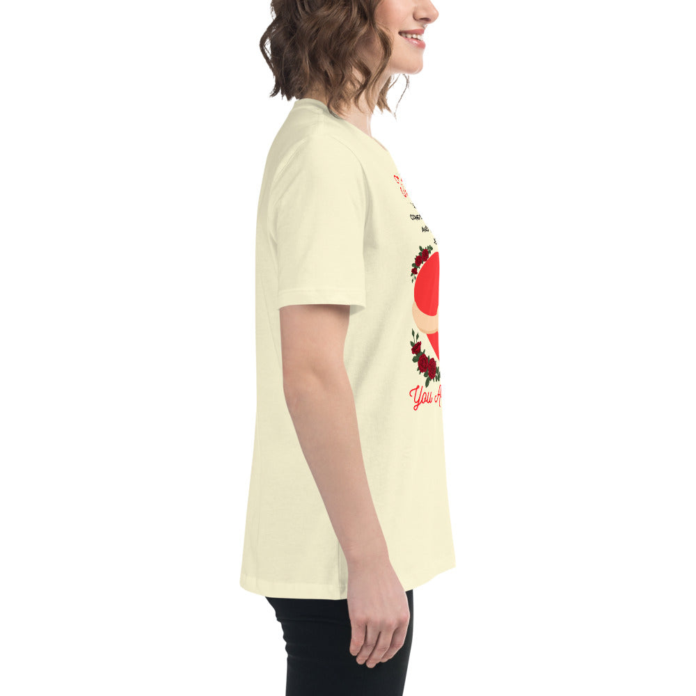 To My Wife- "Hugs" Women's Relaxed T-Shirt