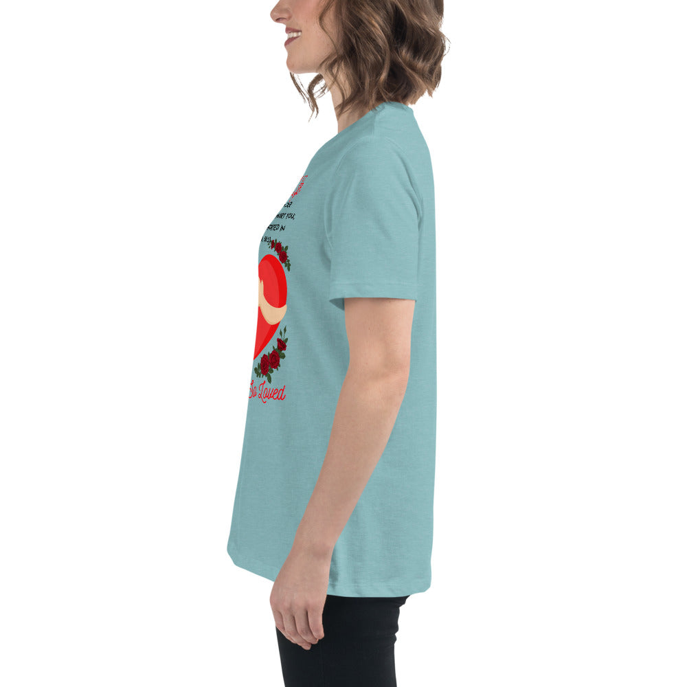To My Wife- "Hugs" Women's Relaxed T-Shirt