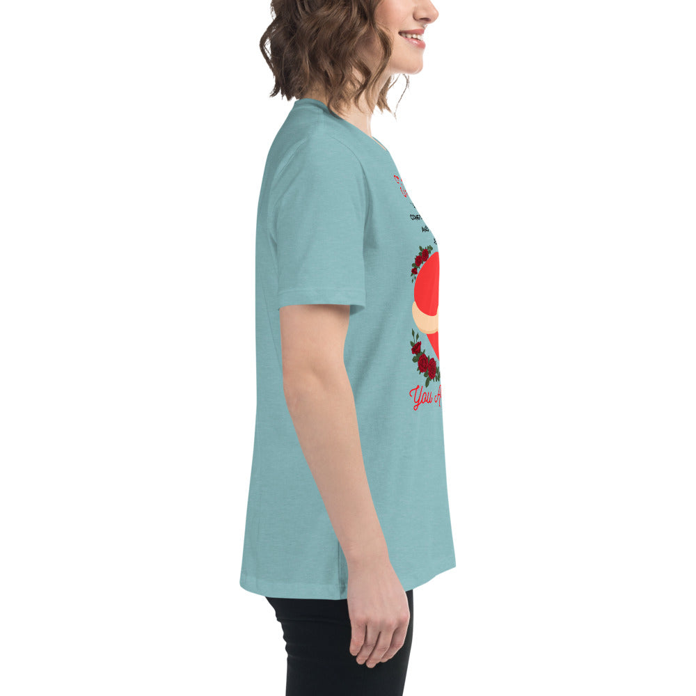 To My Wife- "Hugs" Women's Relaxed T-Shirt