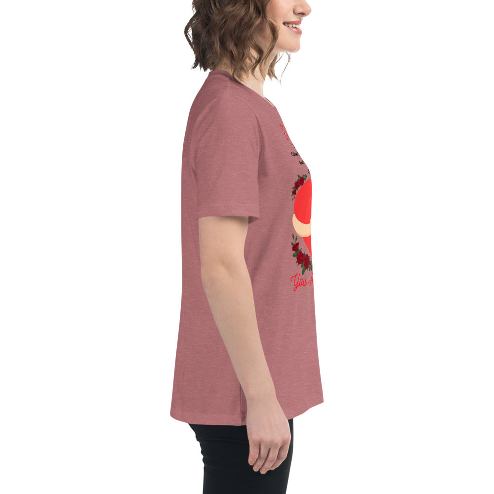 To My Wife- "Hugs" Women's Relaxed T-Shirt
