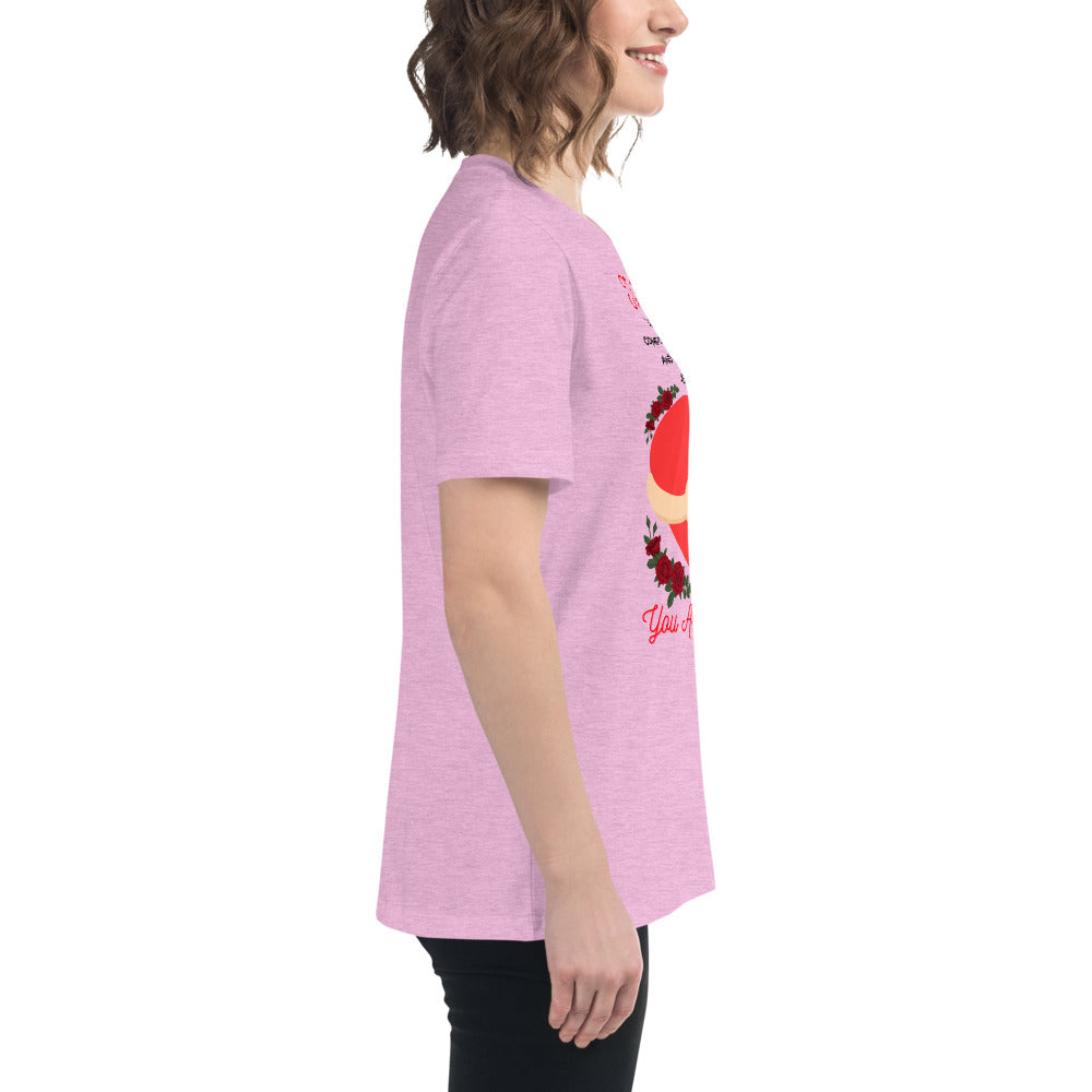 To My Wife- "Hugs" Women's Relaxed T-Shirt