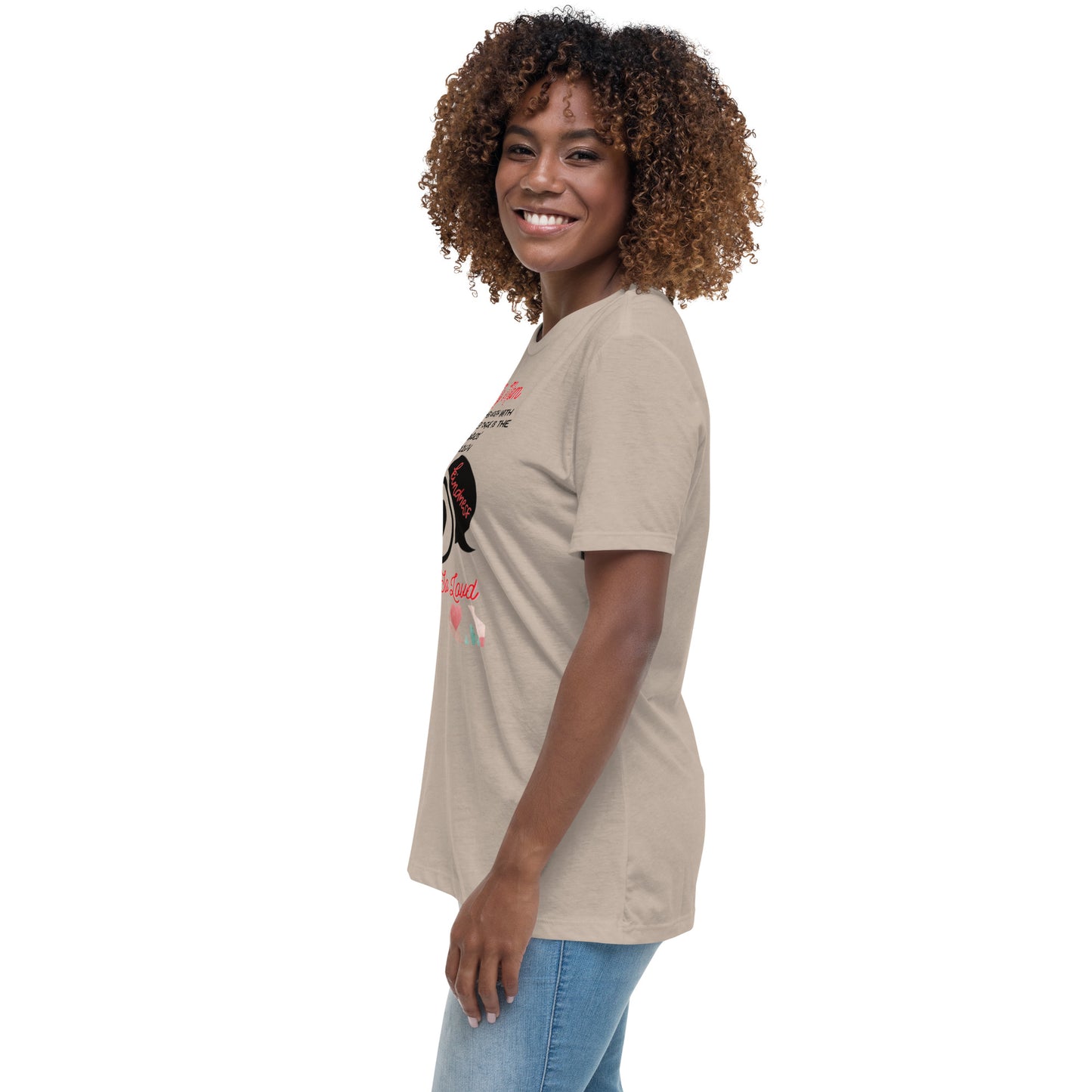 To My Mom- "Kindness" Women's Relaxed T-Shirt